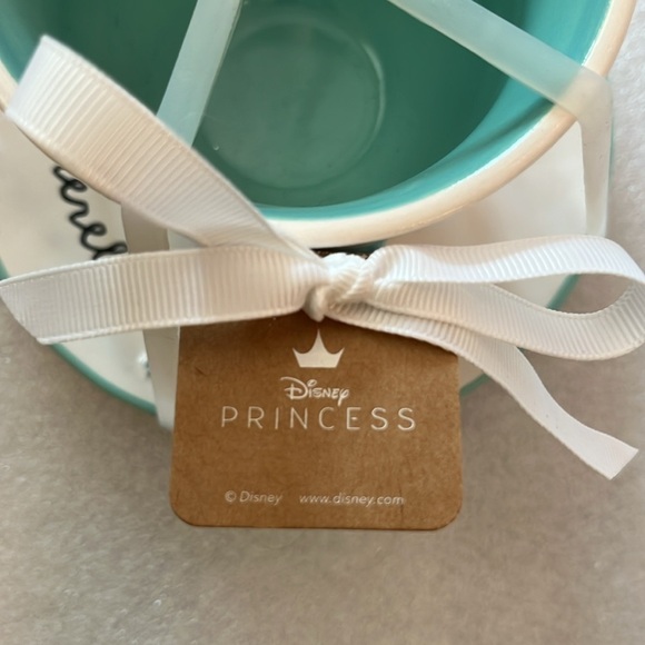 🆕 Rae Dunn Disney Princess Cinderella Carriage Cup and Saucer Embossed Graphic - Picture 11 of 13
